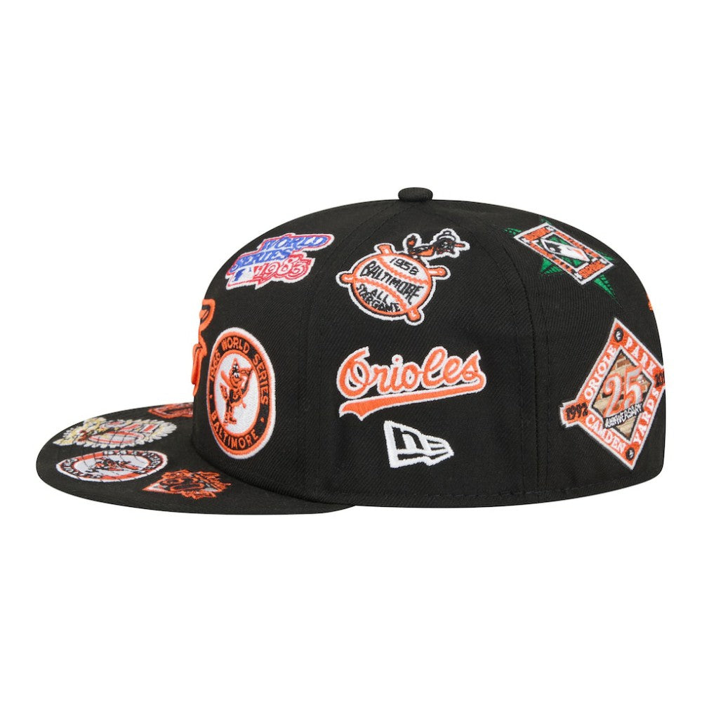 Baltimore Orioles New Era All Over 59FIFTY Fitted Hat - MLB