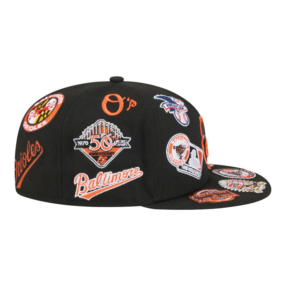 Baltimore Orioles New Era All Over 59FIFTY Fitted Hat - MLB