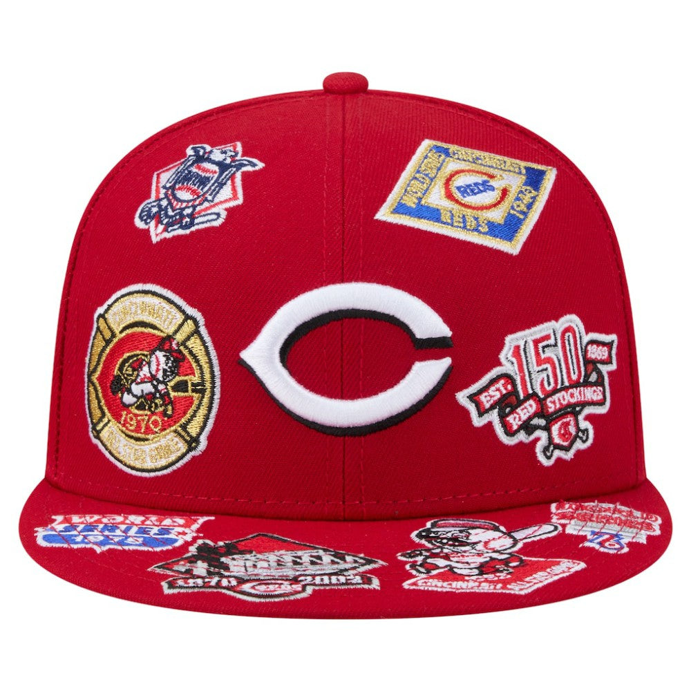 Cincinnati Reds New Era All Over 59FIFTY Fitted Hat - MLB