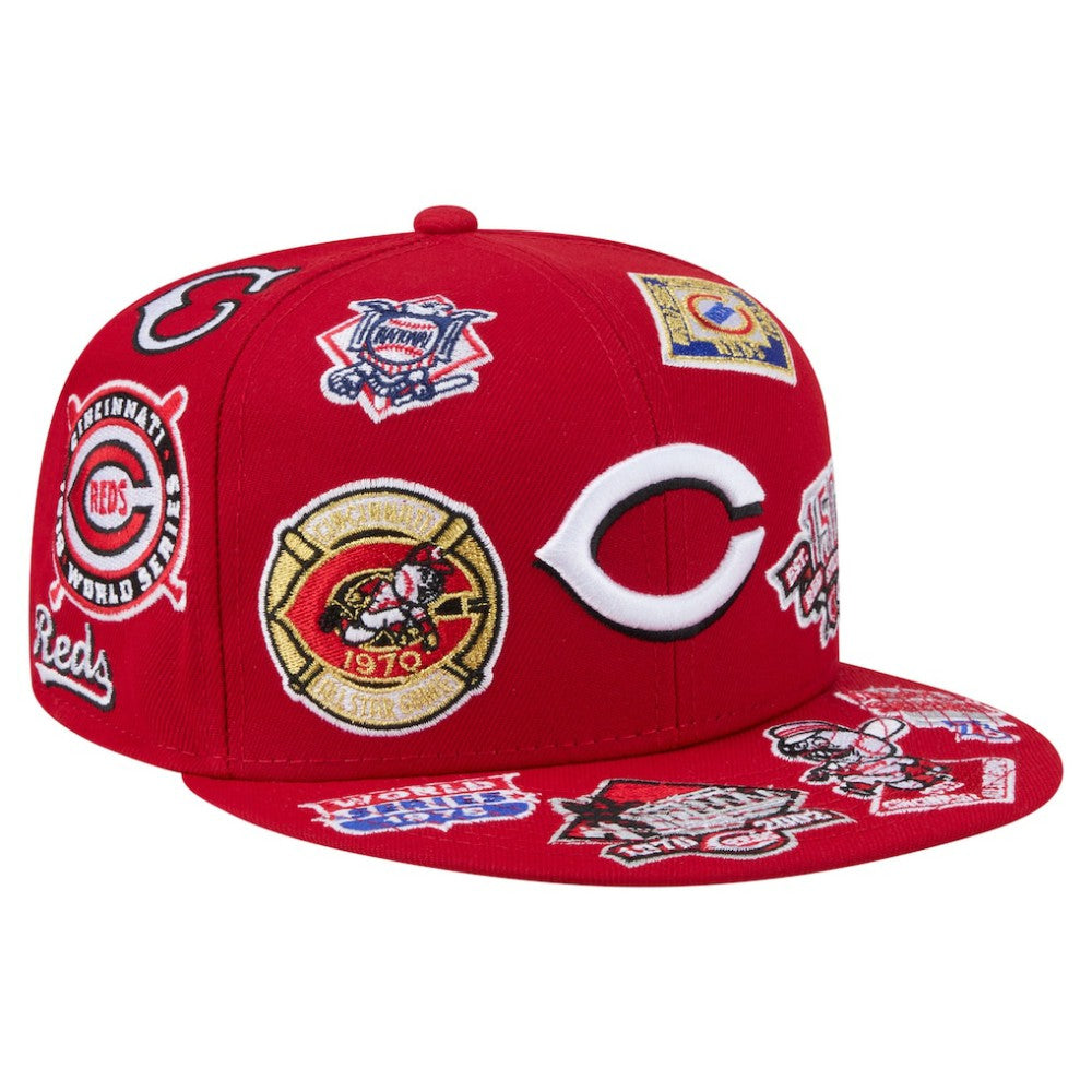 Cincinnati Reds New Era All Over 59FIFTY Fitted Hat - MLB