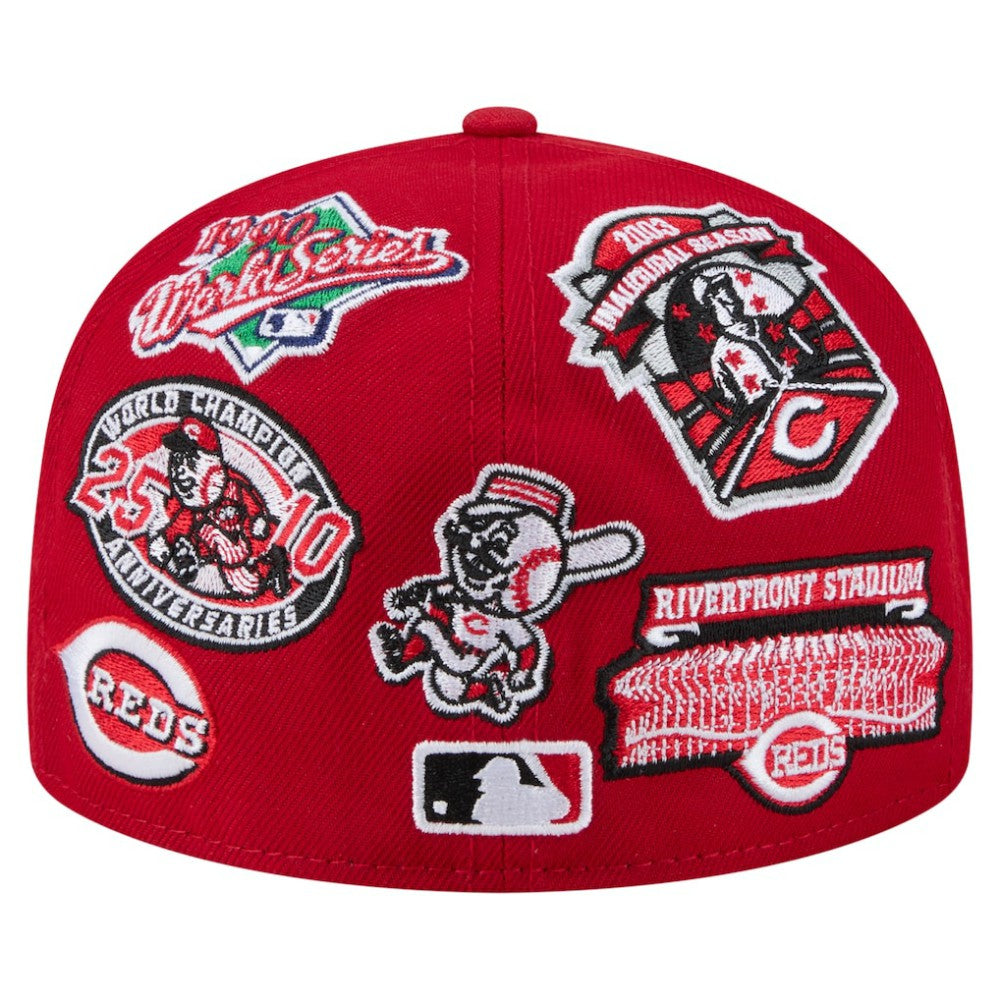 Cincinnati Reds New Era All Over 59FIFTY Fitted Hat - MLB