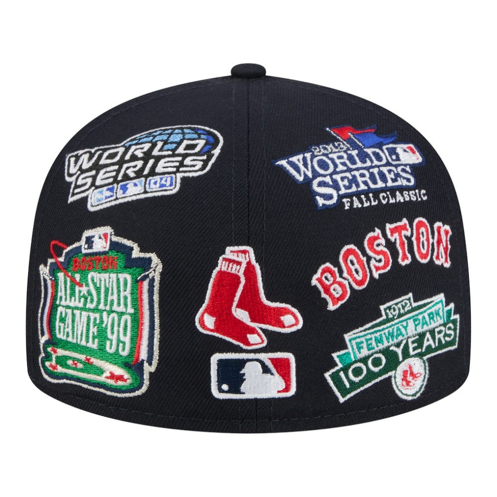 Boston Red Sox New Era All Over 59FIFTY Fitted Hat - MLB