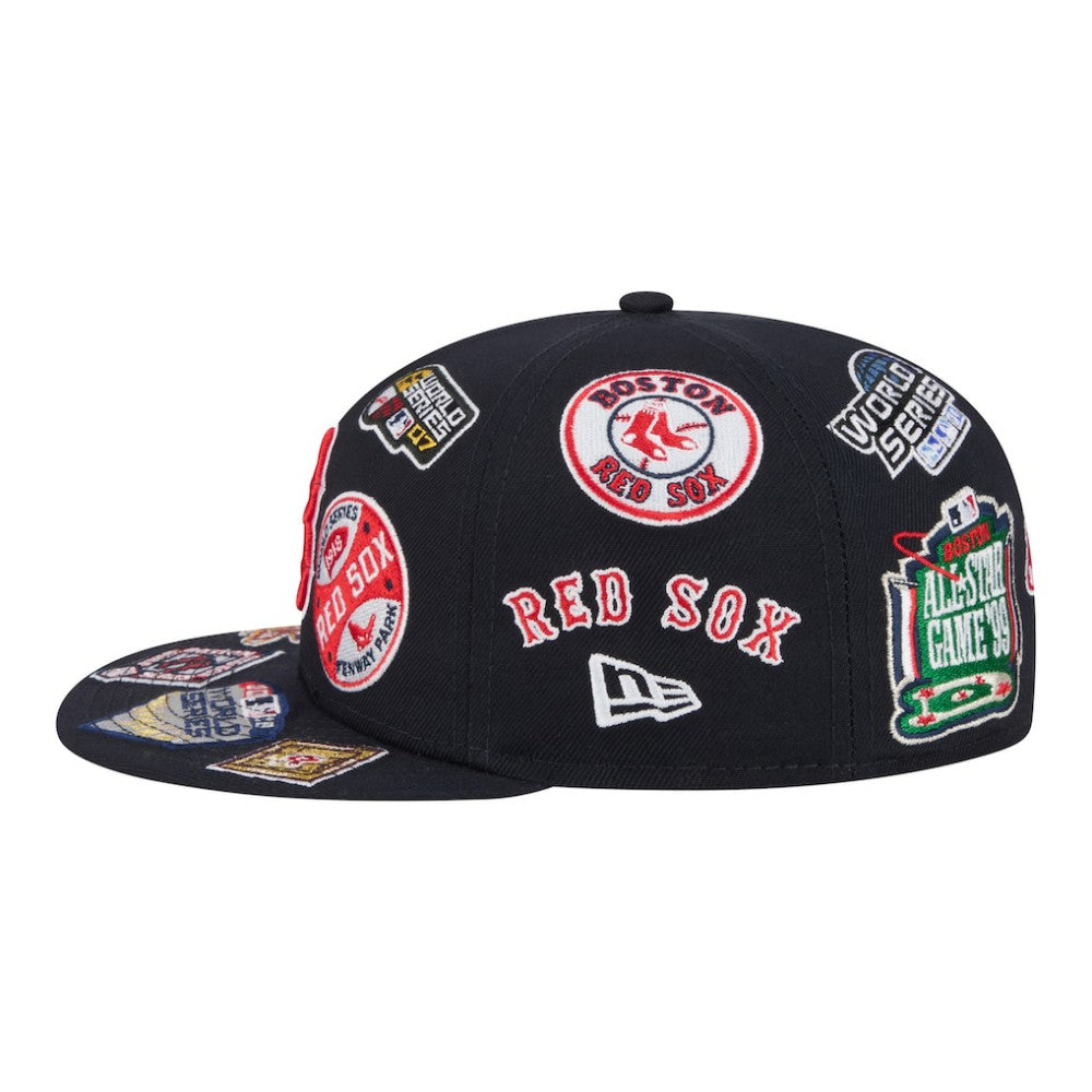 Boston Red Sox New Era All Over 59FIFTY Fitted Hat - MLB