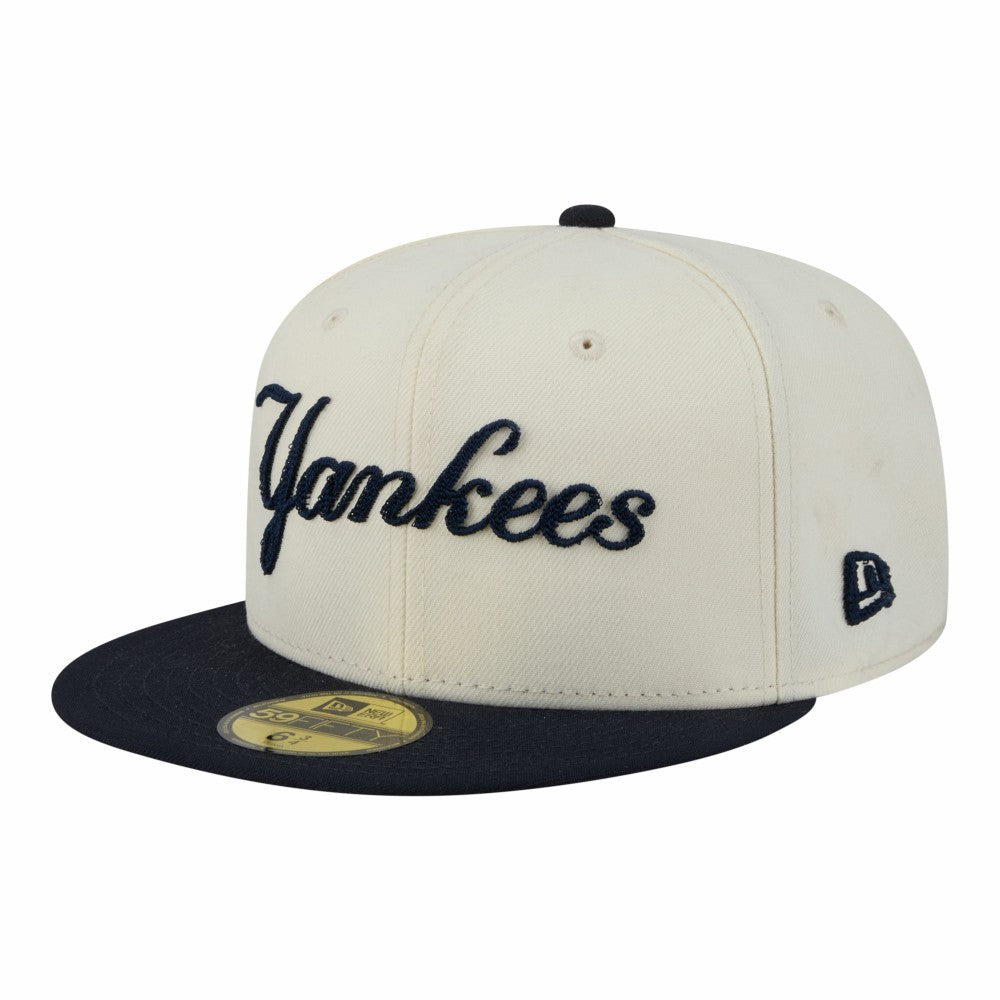 New York Yankees New Era Two-Tone Stitch 59FIFTY Fitted Hat - MLB