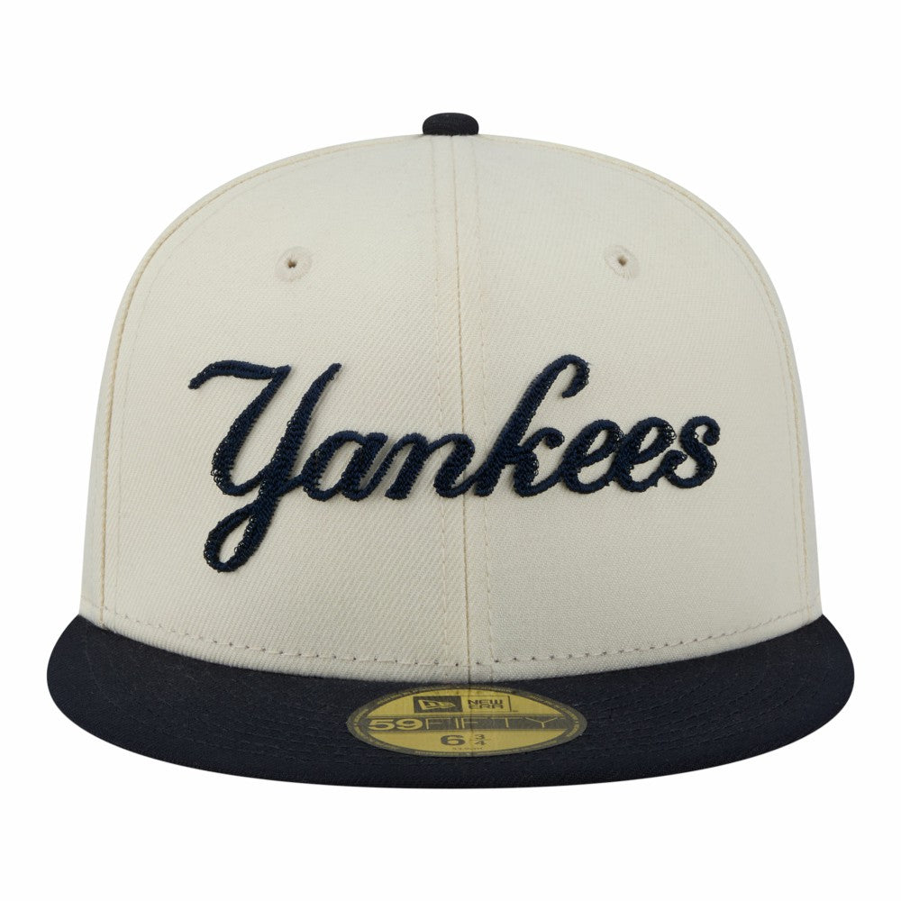 New York Yankees New Era Two-Tone Stitch 59FIFTY Fitted Hat - MLB