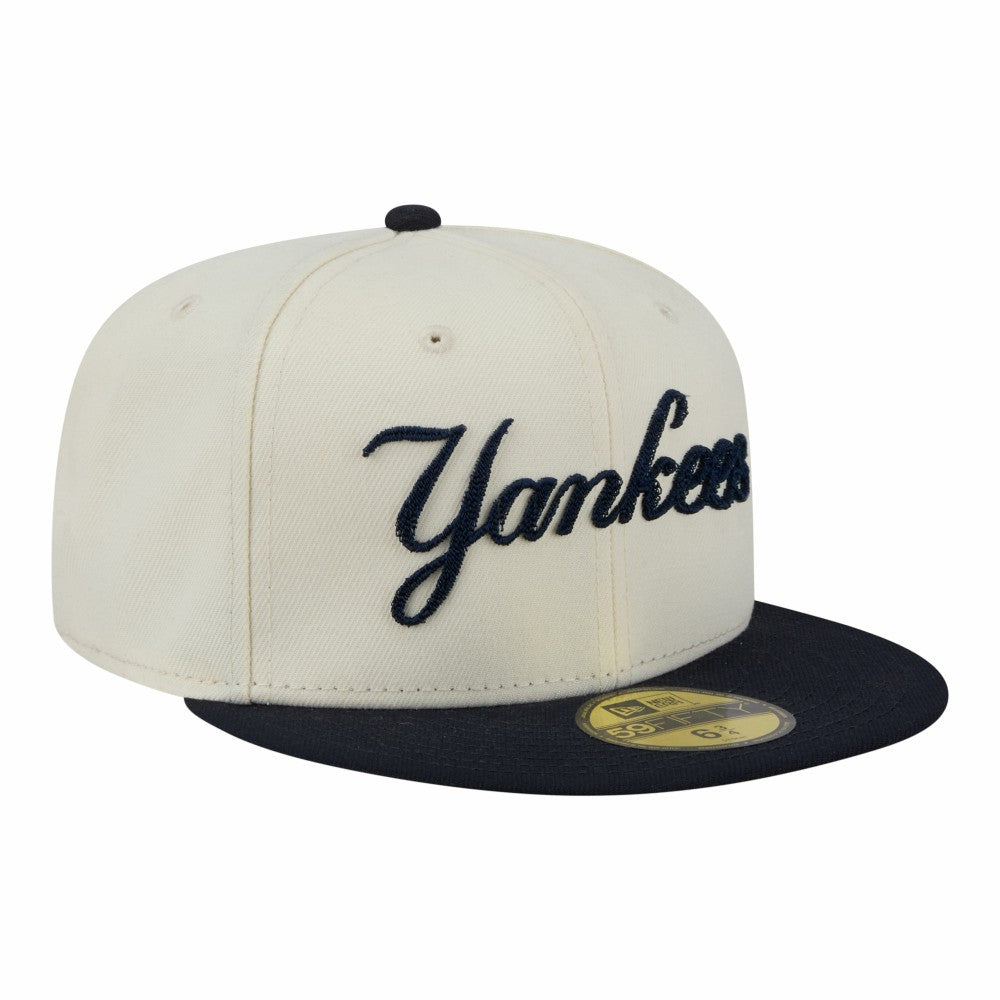 New York Yankees New Era Two-Tone Stitch 59FIFTY Fitted Hat - MLB