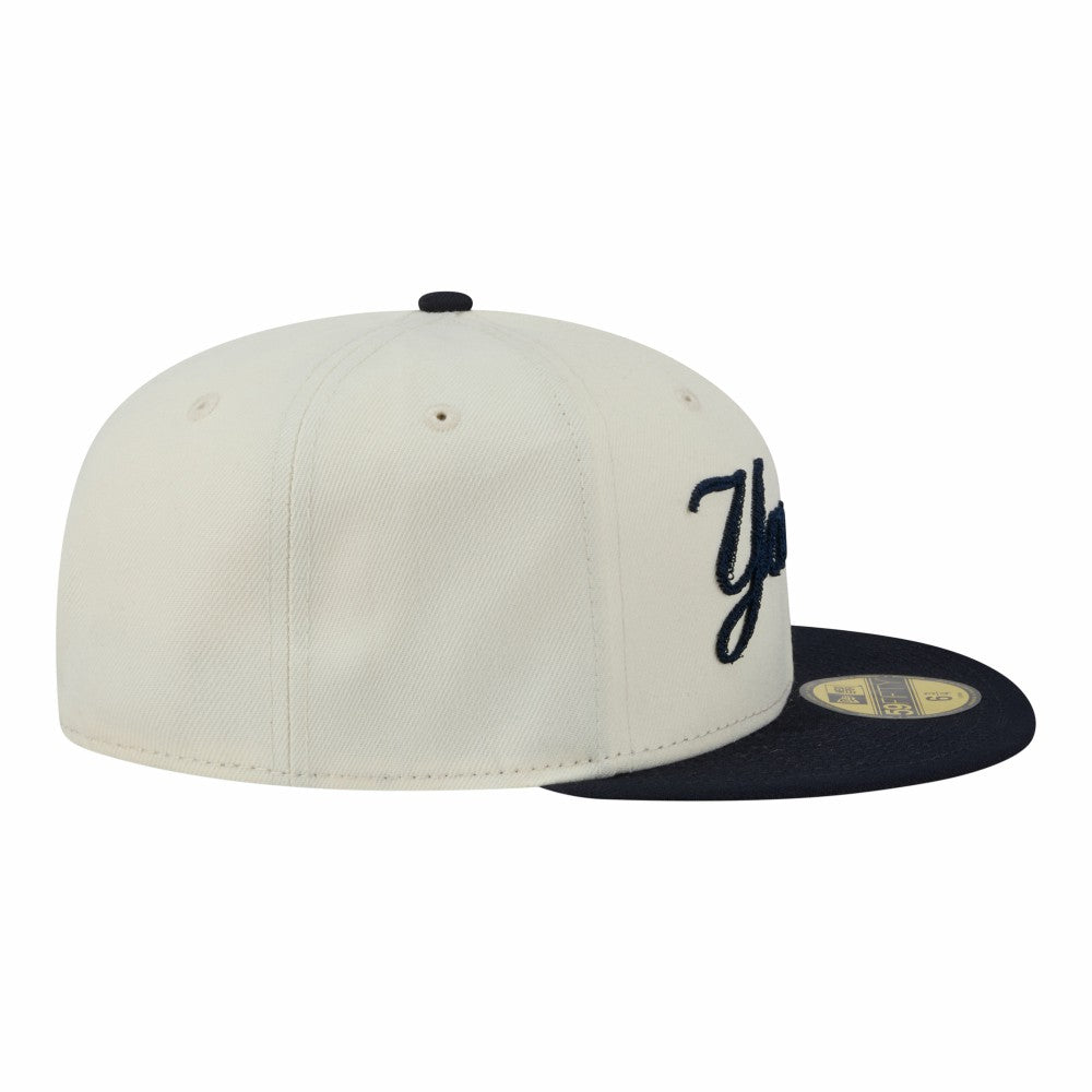 New York Yankees New Era Two-Tone Stitch 59FIFTY Fitted Hat - MLB