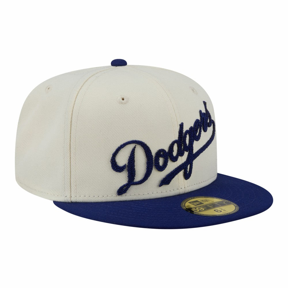 Los Angeles Dodgers New Era Two-Tone Stitch 59FIFTY Fitted Hat - MLB