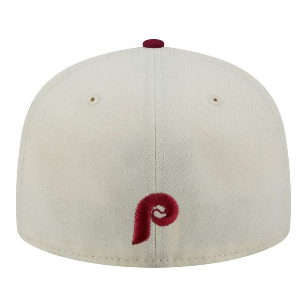 Philadelphia Phillies New Era Two-Tone Stitch 59FIFTY Fitted Hat - MLB