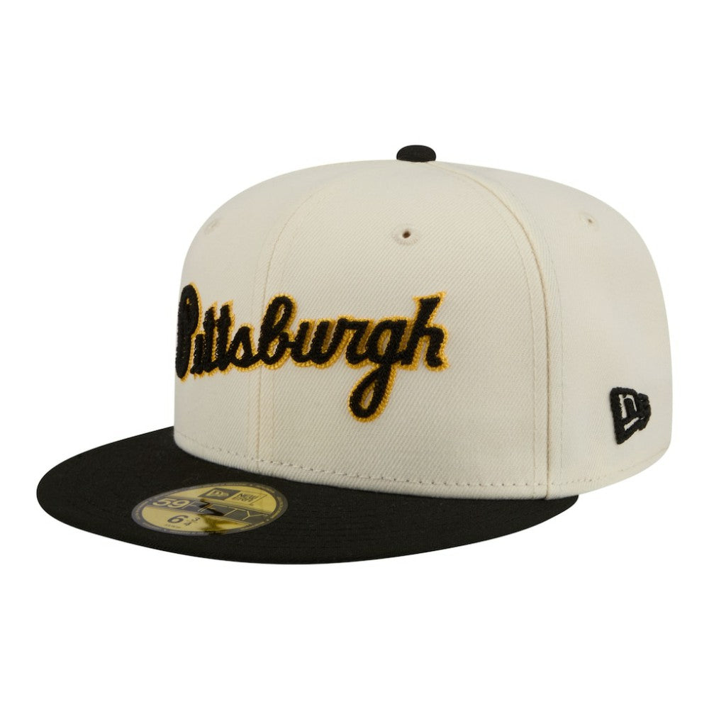Pittsburgh Pirates New Era Two-Tone Stitch 59FIFTY Fitted Hat - MLB