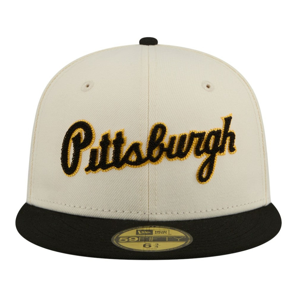 Pittsburgh Pirates New Era Two-Tone Stitch 59FIFTY Fitted Hat - MLB