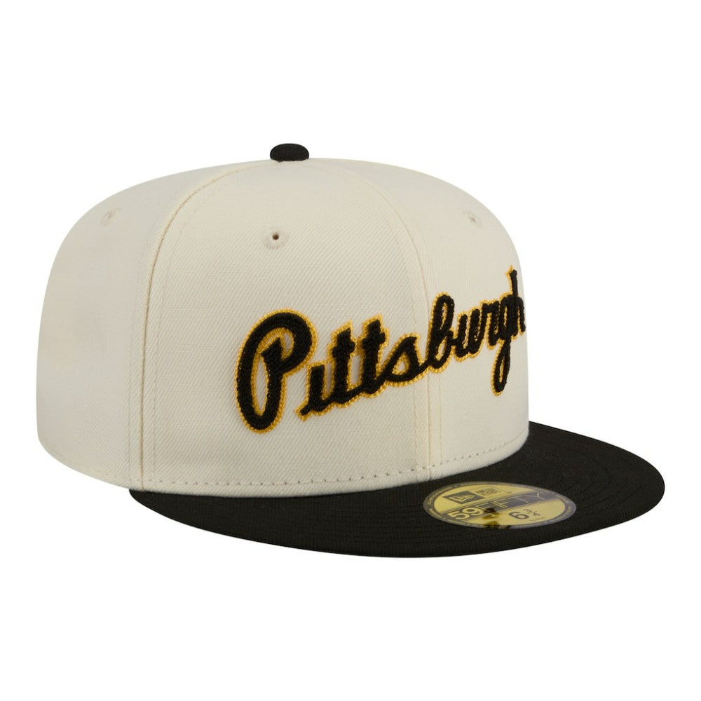 Pittsburgh Pirates New Era Two-Tone Stitch 59FIFTY Fitted Hat - MLB