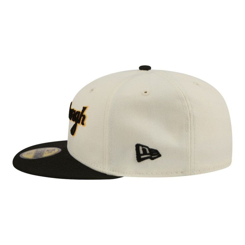 Pittsburgh Pirates New Era Two-Tone Stitch 59FIFTY Fitted Hat - MLB