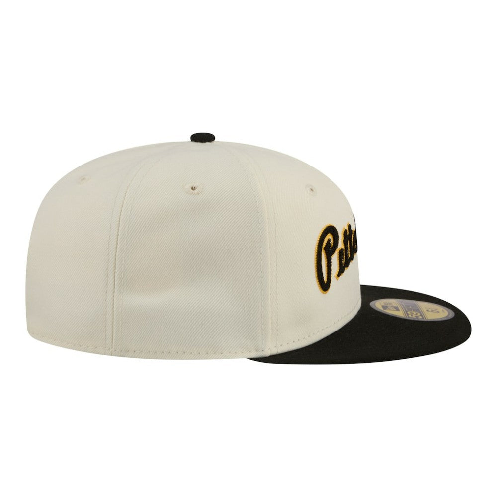 Pittsburgh Pirates New Era Two-Tone Stitch 59FIFTY Fitted Hat - MLB