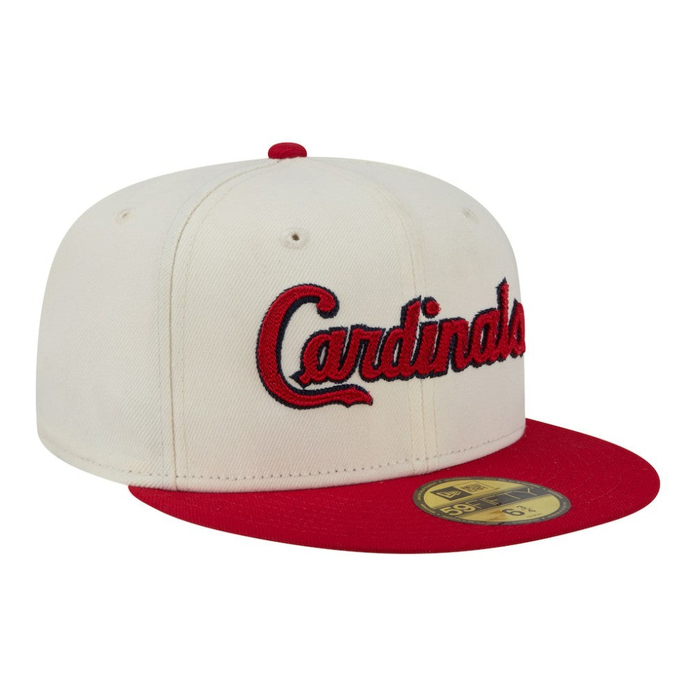 St. Louis Cardinals New Era Two-Tone Stitch 59FIFTY Fitted Hat - MLB