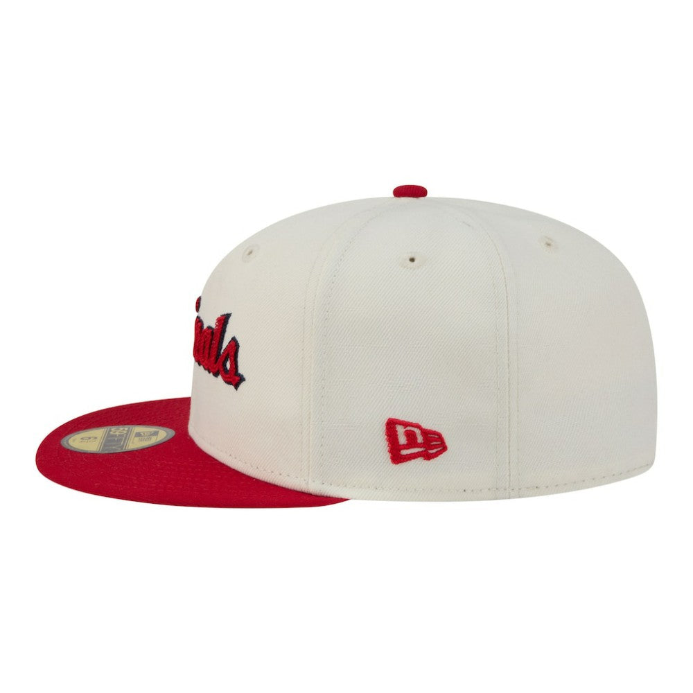 St. Louis Cardinals New Era Two-Tone Stitch 59FIFTY Fitted Hat - MLB