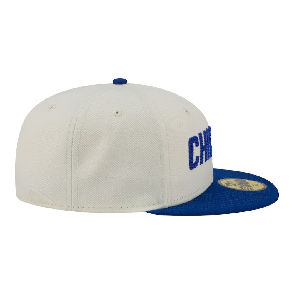 Chicago Cubs New Era Two-Tone Stitch 59FIFTY Fitted Hat - MLB