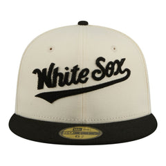Chicago White Sox New Era Two-Tone Stitch 59FIFTY Fitted Hat - MLB