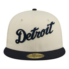 Detroit Tigers New Era Two-Tone Stitch 59FIFTY Fitted Hat - MLB