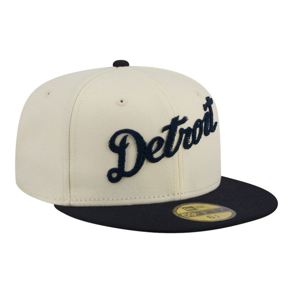 Detroit Tigers New Era Two-Tone Stitch 59FIFTY Fitted Hat - MLB