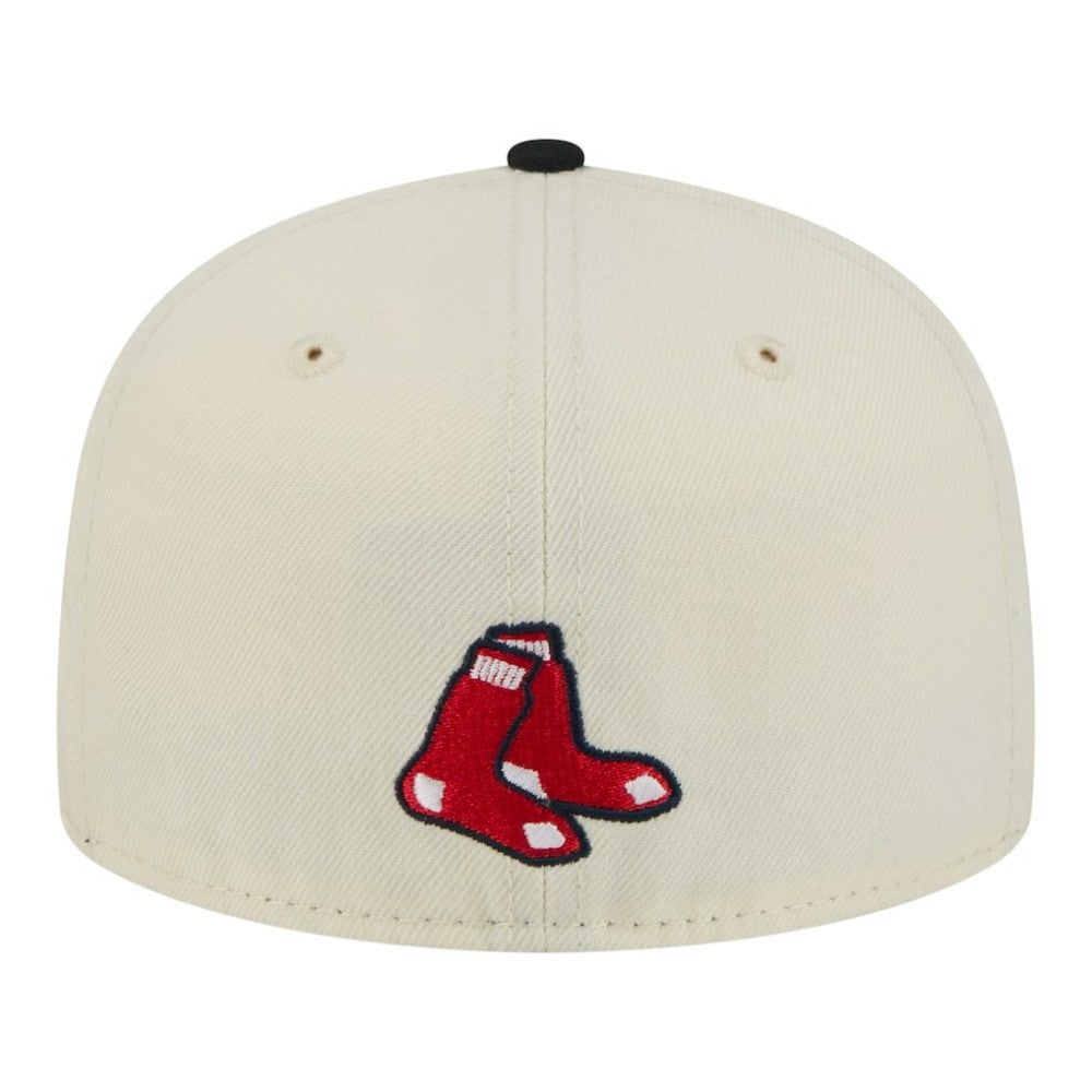 Boston Red Sox New Era Two-Tone Stitch 59FIFTY Fitted Hat - MLB
