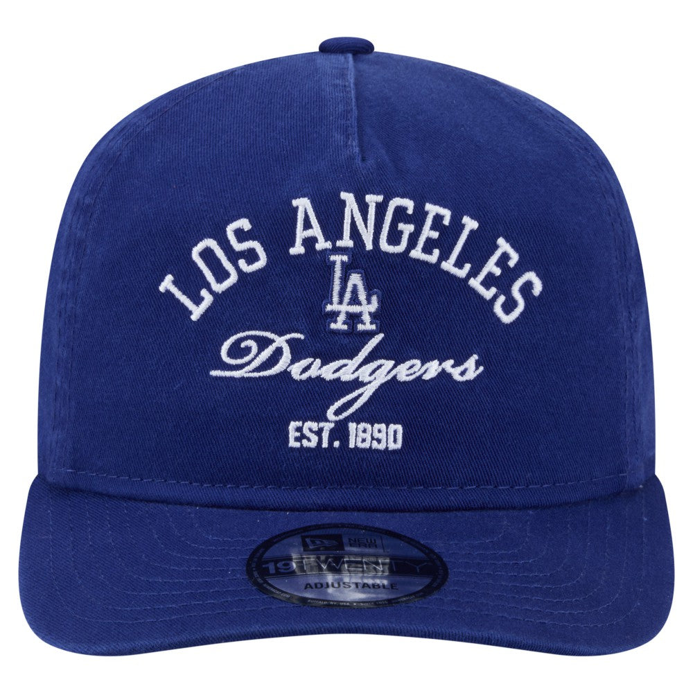 Los Angeles Dodgers New Era Stacked 19TWENTY Adjustable Hat - MLB