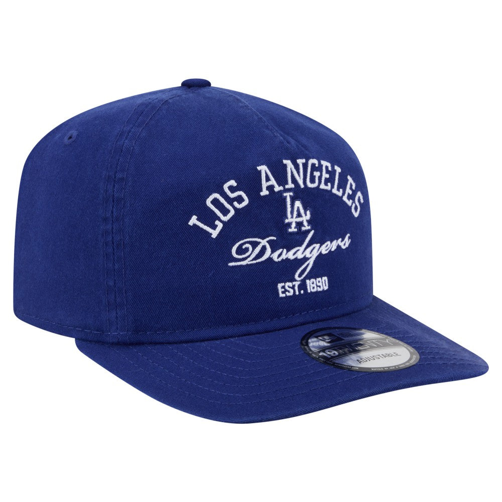 Los Angeles Dodgers New Era Stacked 19TWENTY Adjustable Hat - MLB