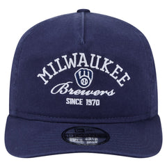 Milwaukee Brewers New Era Stacked 19TWENTY Adjustable Hat - MLB
