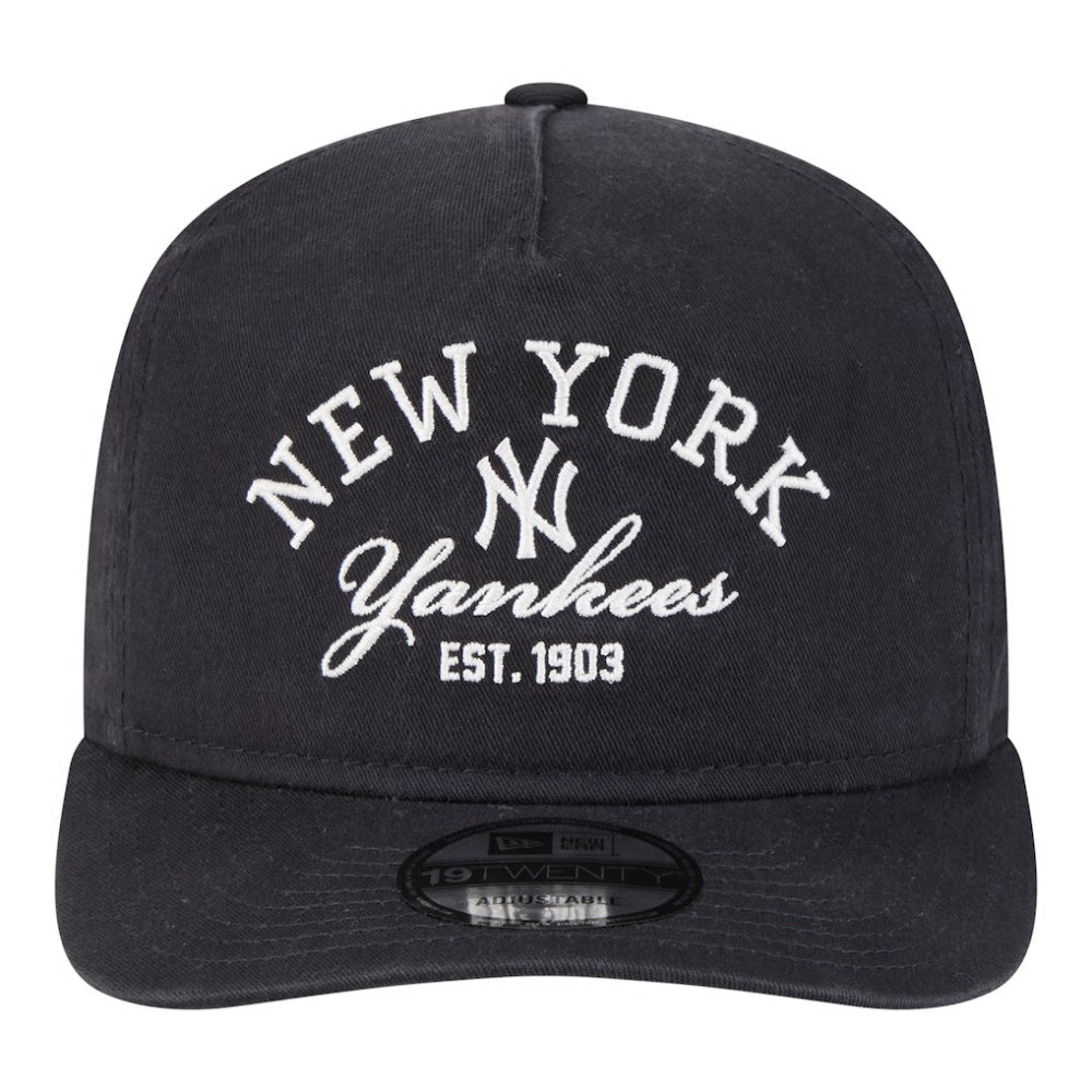 New York Yankees New Era Stacked 19TWENTY Adjustable Hat - MLB