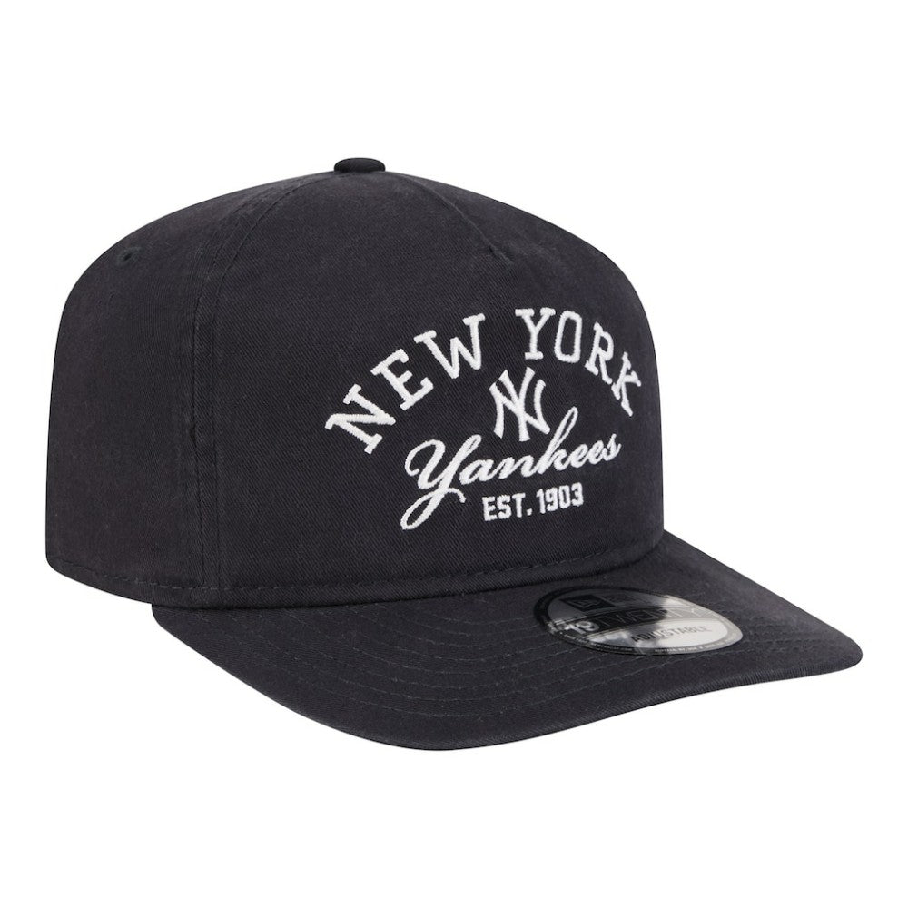 New York Yankees New Era Stacked 19TWENTY Adjustable Hat - MLB