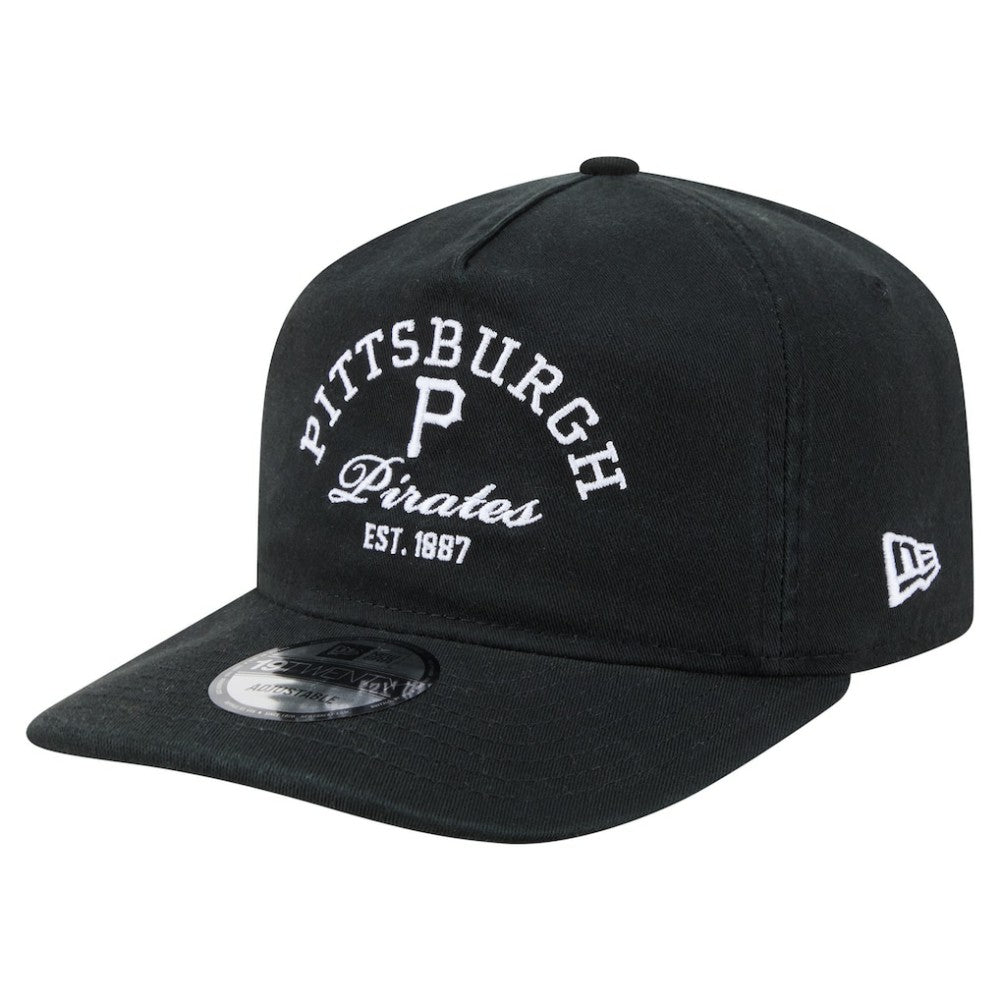 Pittsburgh Pirates New Era Stacked 19TWENTY Adjustable Hat - MLB