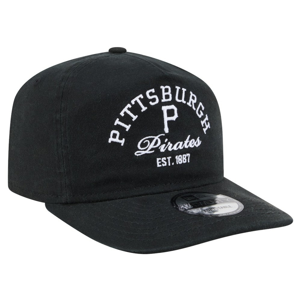 Pittsburgh Pirates New Era Stacked 19TWENTY Adjustable Hat - MLB