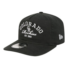 Colorado Rockies New Era Stacked 19TWENTY Adjustable Hat - MLB