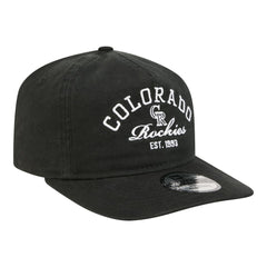 Colorado Rockies New Era Stacked 19TWENTY Adjustable Hat - MLB