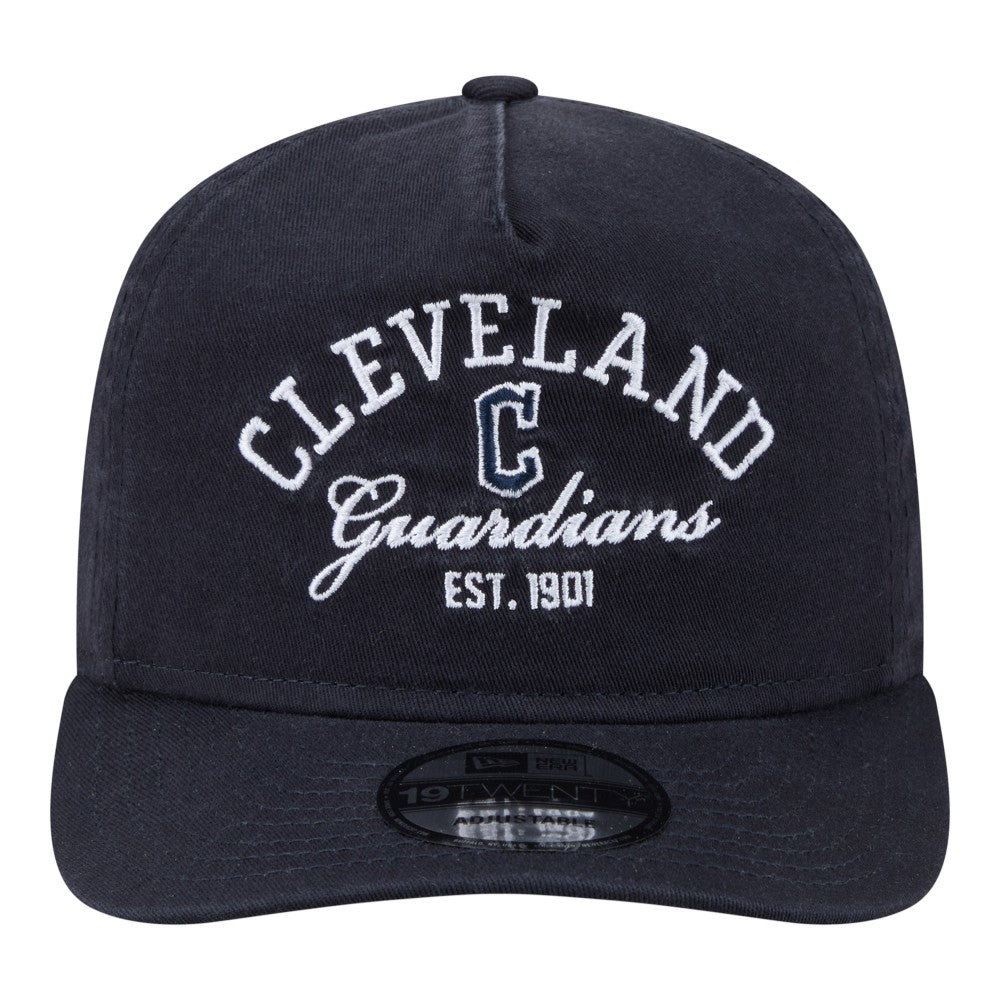 Cleveland Guardians New Era Stacked 19TWENTY Adjustable Hat - MLB