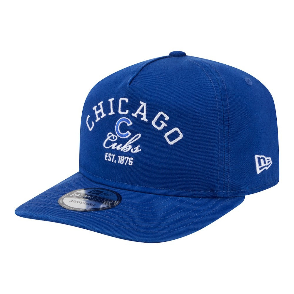 Chicago Cubs New Era Stacked 19TWENTY Adjustable Hat - MLB