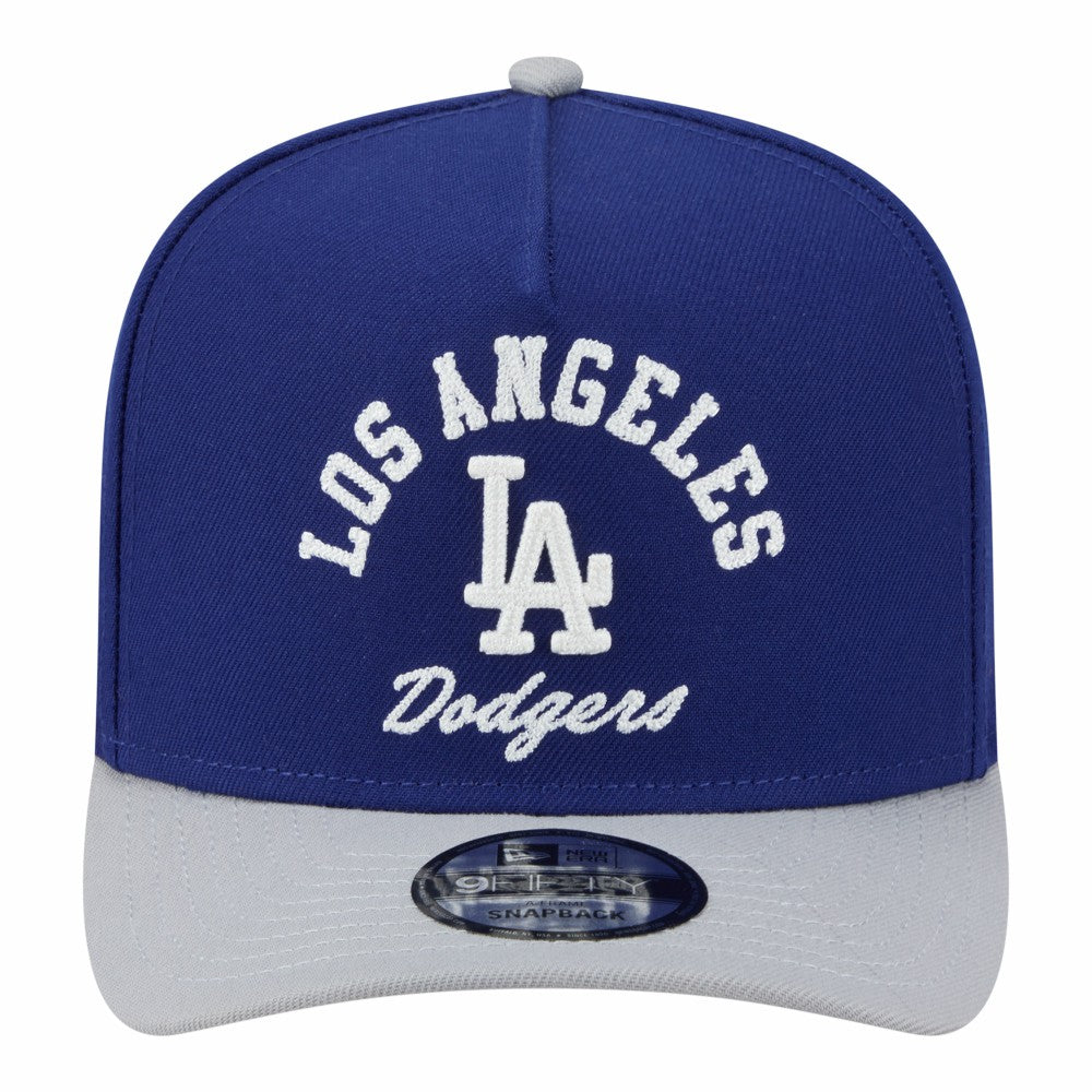 Los Angeles Dodgers New Era Arched A-Frame 9FIFTY Adjustable Hat - MLB