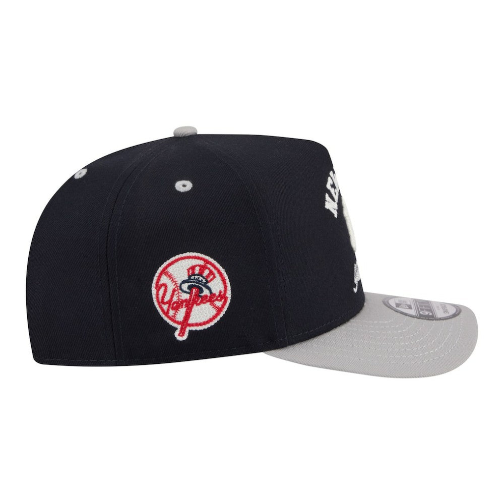 New York Yankees New Era Arched A-Frame 9FIFTY Adjustable Hat - MLB