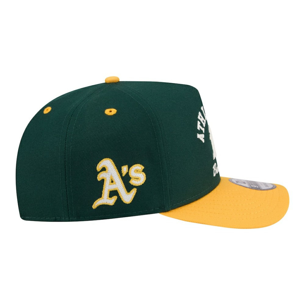 Athletics New Era Arched A-Frame 9FIFTY Adjustable Hat - MLB