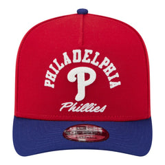 Philadelphia Phillies New Era Arched A-Frame 9FIFTY Adjustable Hat - MLB