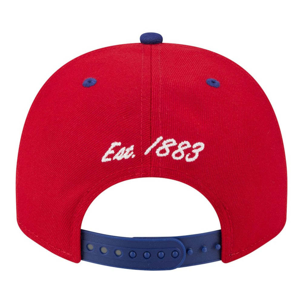 Philadelphia Phillies New Era Arched A-Frame 9FIFTY Adjustable Hat - MLB