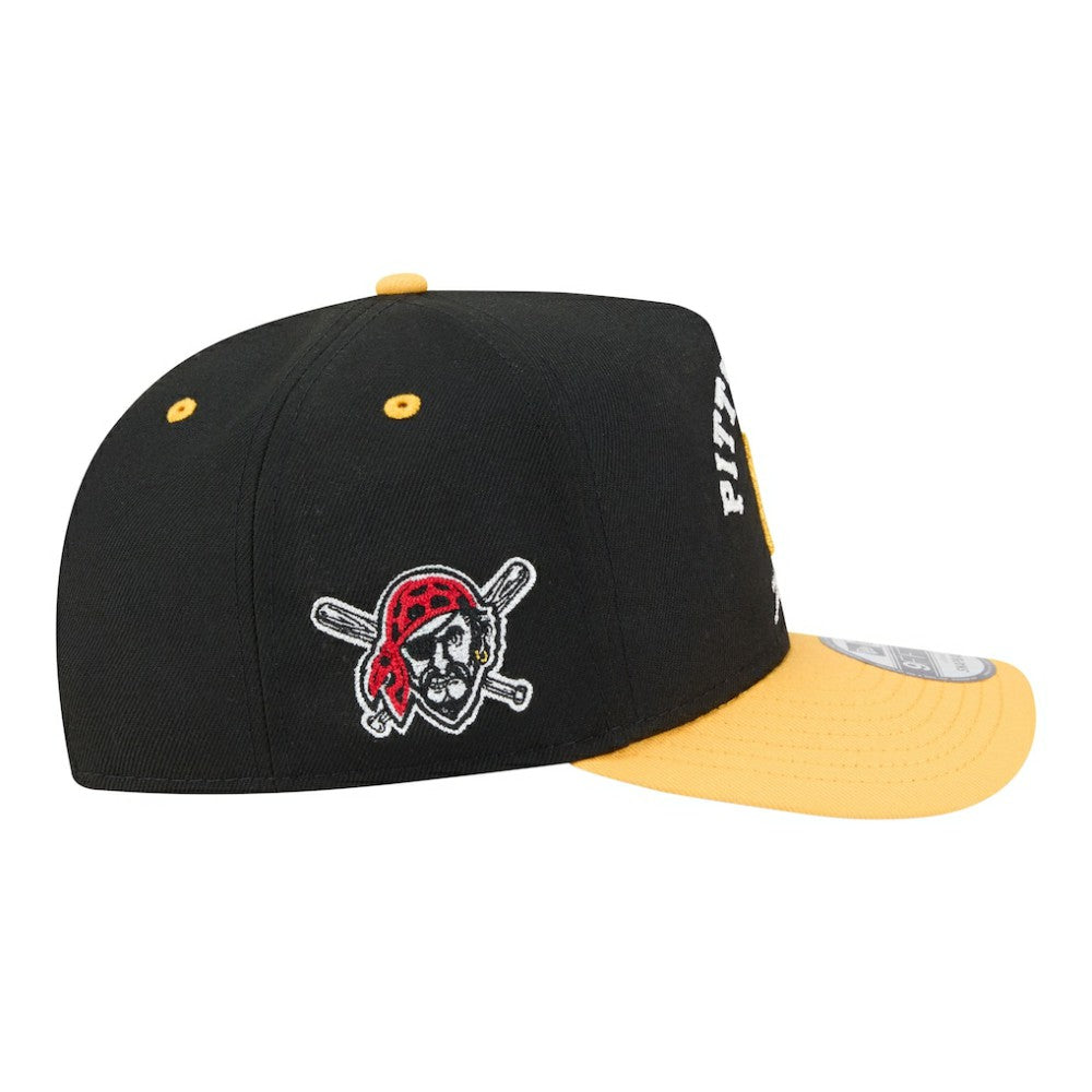 Pittsburgh Pirates New Era Arched A-Frame 9FIFTY Adjustable Hat - MLB