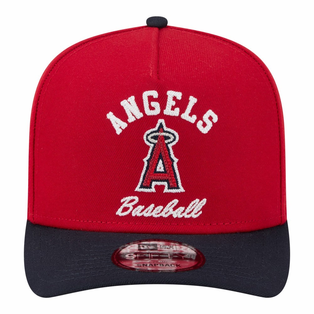 Los Angeles Angels New Era Arched A-Frame 9FIFTY Adjustable Hat - MLB