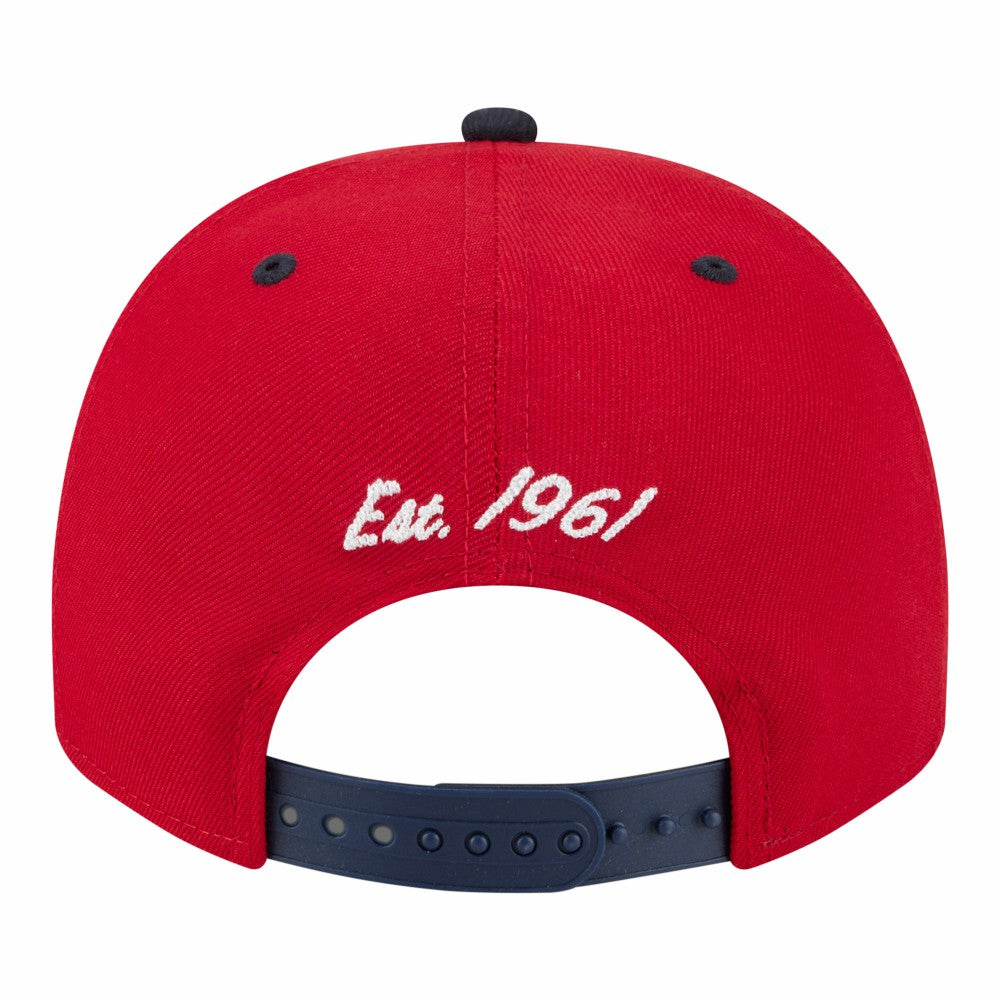 Los Angeles Angels New Era Arched A-Frame 9FIFTY Adjustable Hat - MLB