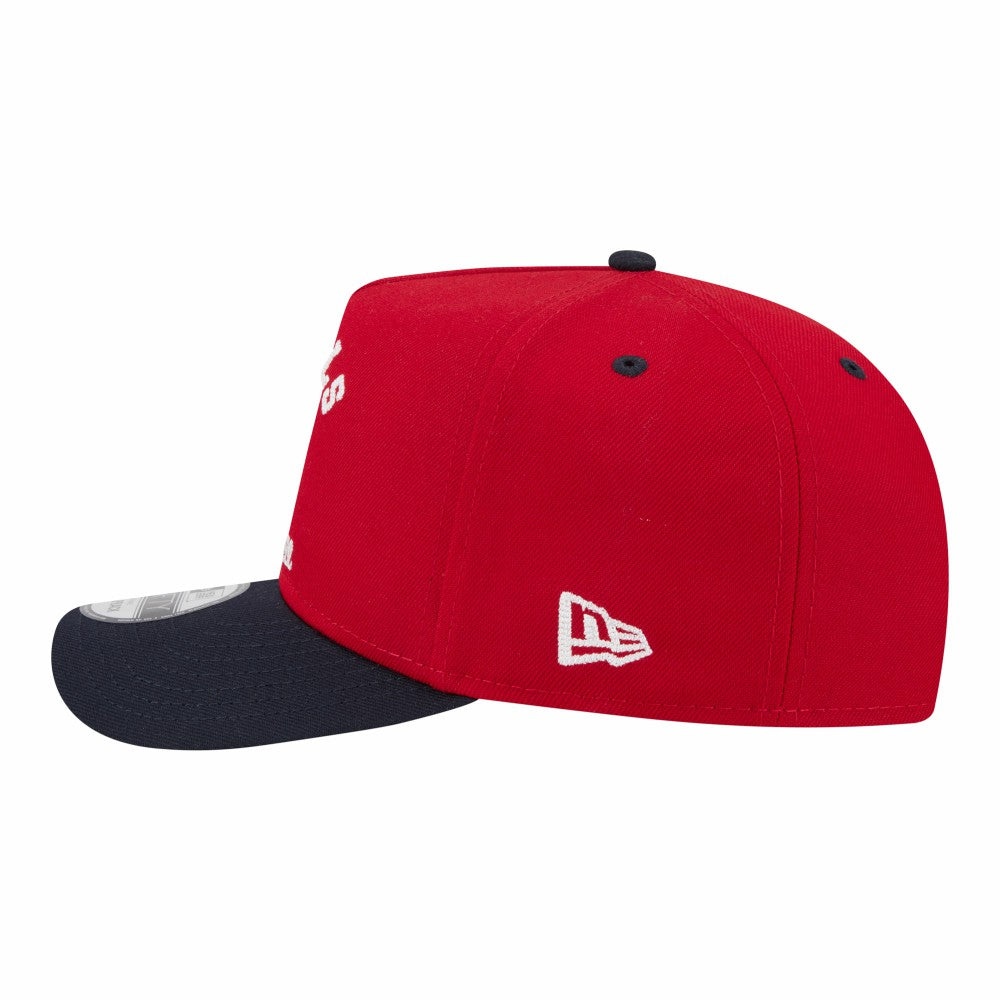 Los Angeles Angels New Era Arched A-Frame 9FIFTY Adjustable Hat - MLB