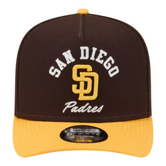 San Diego Padres New Era Arched A-Frame 9FIFTY Adjustable Hat - MLB