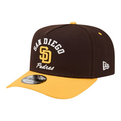 San Diego Padres New Era Arched A-Frame 9FIFTY Adjustable Hat - MLB