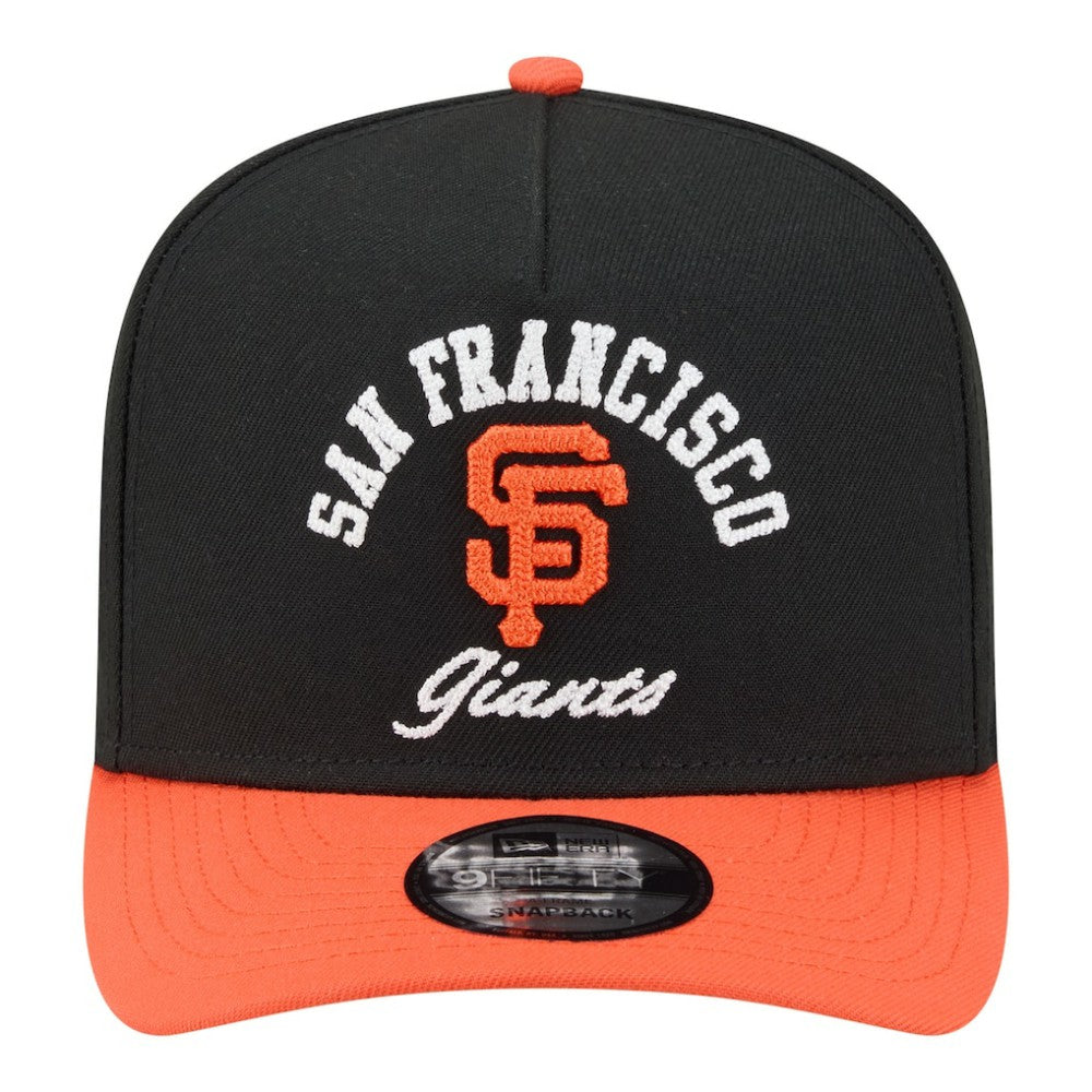 San Francisco Giants New Era Arched A-Frame 9FIFTY Adjustable Hat - MLB