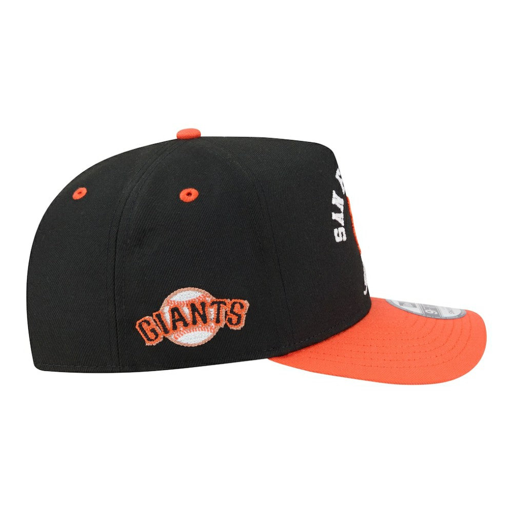 San Francisco Giants New Era Arched A-Frame 9FIFTY Adjustable Hat - MLB