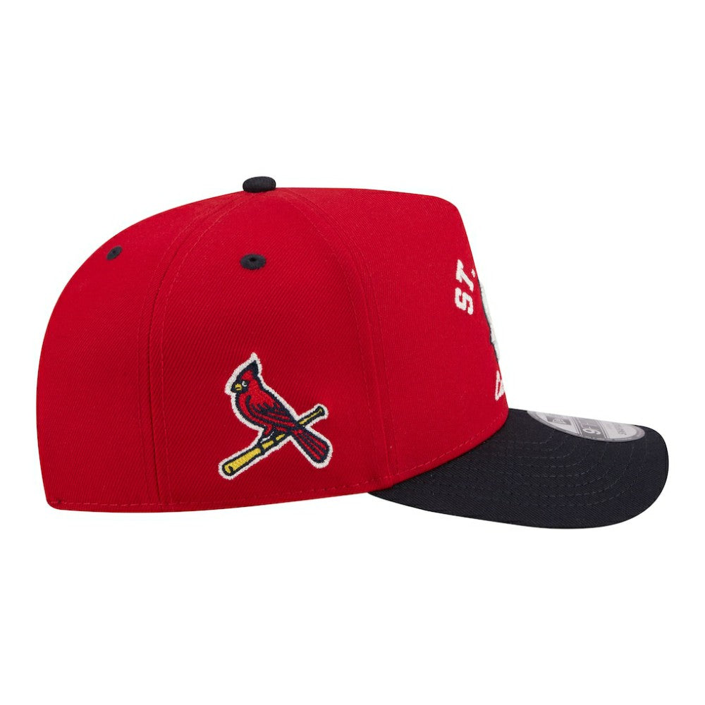 St. Louis Cardinals New Era Arched A-Frame 9FIFTY Adjustable Hat - MLB